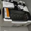 Electric Patio Heater, 1500W Patio Heaters for Outdoor Use, Fast Heating Waterproof Outdoor Electric Heater w/ 3 Setting, Tip-Over & Overheat Protection Infrared Garage Heater for Indoor Use, Pets, Dog