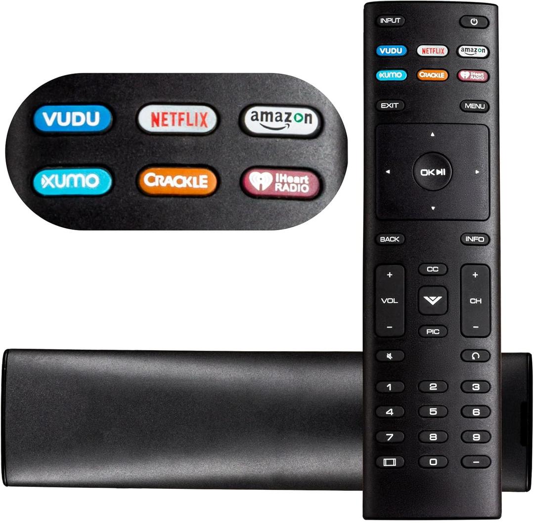 XRT136 Remote for VIZIO Smart TV Remote Control Replacement, Universal Remote for Vizio TV LED LCD HD 4K UHD HDR Smart TVs Models D-Series E-Series M-Series P-Series V-Series.