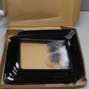 24Pcs 5 x 4 Inch Black Shelf Brackets, Heavy-Duty Metal Steel Corner L Brackets for Shelves Shelf, Bookshelf, Garden Boards, Wall Hanging Shelves Decoration Clapboard