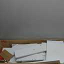 VASAGLE Bookshelf, Tree-Shaped Bookcase with 13 Storage Shelves, Rounded Corners, 9.8D x 33.9W x 55.1H, White ULBC067W01