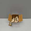 Dancing Ghungroo Kathak bells anklet white soft String pair (50 + 50) Classical Kathak Big dancing brass bells (16 NO.) anklet tied to string for classical dance