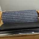 Rv Steps with Handrail 4 Step,Hot Tub Steps with Anti-Slip Mats,Heavy Duty Metal Mobile Home Stairs,Camper Steps for Travel Trailer,Portable Step Ladder for Spa,Pool and Porch, Black 