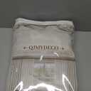 Rustic Country Curtains for Living Room Textured 90 Inch Blackout Curtains Drop Cloth Burlap Window Drapes Farmhouse Boho Linen Oatmeal 2 Panels Pinch Pleated 7-1/2ft Extra Long Heavy Insulated