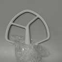 K5AB K5SS Flat Beater Replacement/K5AB K5SS Coated Flat Beater for 5-Qt Bowl-Lift Stand Mixers of 9707670 W10807813 PS983355 AP3881259 Mixer Beaters Replacement,Fit Model KSM50 KSM5 KSM450 by Sikawai