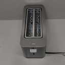Mueller UltraToast Full Stainless Steel Toaster 4 Slice, Long Extra-Wide Slots for Bagels and Waffles, 6 Browning Levels, LED Display, Cancel/Defrost/Reheat Functions & Removable Tray, Kitchen Gadgets