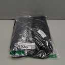 MIULEE Black Privacy Sheer Curtains That Let Light in 96 Inches Long Non-See-Through Semi Sheer Curtain Light Filtering Window Curtains Drapes for Living Room Bedroom 2 Panels Set 52 X 96