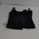 LODAY Waist Trainer Corset for Women Tummy Control Sport Workout Body Shaper Black (X-Large)