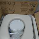 HOMENURSE T21 Bedside Commode Toilet, Portable Chair for Adults & Seniors