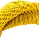 2 x The Hat Depot Fashion Thick and Soft Knitted Beret Beanie Hat (Gray)