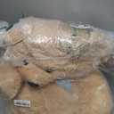 MorisMos Giant Teddy Bear Stuffed Animal with Baby Bears, 35.4'' Big Mommy Stuffed Bear, 3 Small Bulk Teddy Bear Stuffed Animals for Baby Shower Birthday, 4-Pack Brown Bear Toys for Kids Mom Girlfriends