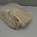 Runner Rug for Bedroom Hallways, 2x5 Feet Soft Non Slip Fluffy Shag Throw Rug for Bedside, Long Furry Shaggy Carpet for Living Room Home Decor, Beige