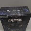 Inflatable Gaming Chair for Kids & Teens with Cup Holders and Side Pocket - This Air Gaming Bean Bag Chairs for kids is The Perfect Furniture for Gamer Room Decor - Perfect Gaming Stuff for boys 4-12