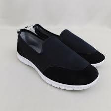 Ladies Bobbie & Brooks Black Slip on Shoes Women's Size 7 Black