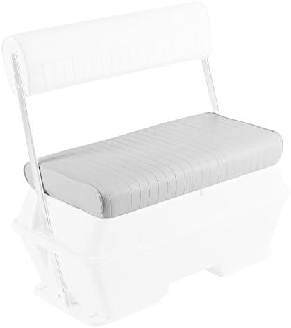 Wise 8WD156-R-S Replacement Seat Cushion for Wise 8WD156 Series 70 Quart Swingback Cooler Seat, White