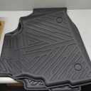 Falafa Floor Mats Fit for 2019-2022 Kia NIRO EV(NOT for HEV & PHEV), TPE All Weather Protection Floor Liners 1st & 2nd Row NIRO EV 2019 2020 2021 2022 Car Mats Accessories, Black