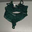 Avidlove Women's Lingerie Set Lace Bra and Panty Sets 2 Piece Lace Babydoll Outfits 2XL