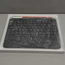 Case with Keyboard for iPad 10th Generation & 11th (A16, 2025): Bluetooth Wireless Detachable Magnetic Stand Rechargeable Keyboard with Folio Slim Compact Removable Cover with Trackpad, White Backlit