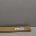 LazBlinds No Drill Zebra Blinds for Windows 31" W x 64" H, Cream