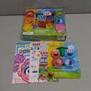 Sesame Street Dough Play Set - 39 Pc Bundle of Moldable Dough Tubs, Tools, Write-and-Wipe Book, More | Alphabet Activities for Kids