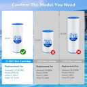 Future Way C1200 Pool Filter Cartridge Replacement for Hayward Star Clear Plus C1200, Replace Pleatco PA120, Hayward CX1200RE, Unicel C-8412, 120 sq.ft
