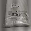 Joydeco Blackout Curtains for Bedroom - 100% Light Blocking 2 Panels Set White Drapes 42" W x 72" L, Thermal Insulated Room Darkening Curtains, Linen Textured for Living Room, Rod Pocket & Back Tabs