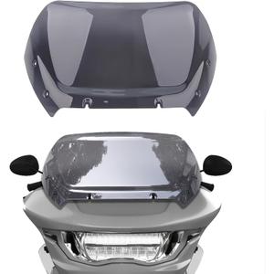 12" Wave Windshield Windscreen Compatible for Harley Road Glide CVO/SE FLTRXSE 2023 2024 FLTRX 2024 CVO ST FLTRXSTSE 2024 for 2023 2024 Road Glide Accessories, Smoke
