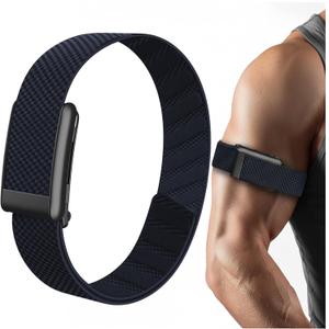Ultra-Soft Breathable Nylon Bicep Band, Adjustable Replacement Arm Strap Compatible with WHOOP 5.0, One, Peak & Life | Secure Fit, Not Compatible with Gen 4