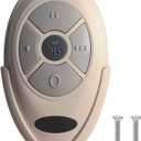 35T1 Ceiling Fan Remote Control Replacement for Harbor Breeze Allen Roth, 303.9MHz, 3-Speed, Light Dimmer, Learn Key, Replace FAN-11T FAN-53T FAN-HD L3HFAN35T FAN-35T L3HFAN35T1 FAN-35T1 (Remote Only)