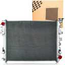 Aluminum Radiator for 2009-2018 Dodge Ram 1500 2500 3500 4000 3.0L 3.6L 3.7L 4.7L 5.7L 6.4L, Radiators for 2009-20 2010 2011 2012 2013 2014 2015 2016 2017 2018 2019 Dodge Ram