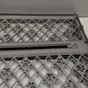 MYPET North States Paws Portable Pet Gate: 26-40" Wide. Pressure Mount. No Tools Needed. Made in USA, 23" Tall, Expandable, Durable Dog Gates for Doorways, Fieldstone Gray