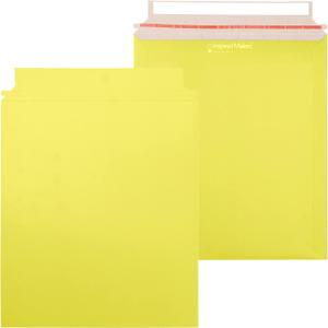 Paperboard Mailers 9.5x11" - Yellow Document Mailers - 25 Pack - Document Envelopes - Paper Mailing Envelopes - Cardboard Envelope Mailers - Cardboard Envelopes - Cardboard Mailers