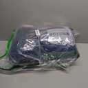 CLOTHKNOW 4Pieces Blue White Toddler Bedding Sets for Boys, Bedding Sets, Blue Gradient Pattern, Soft Crib Bed Set Including Comforter