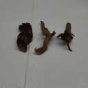 WDEFUN Natural Driftwood for Aquarium Decor, 2-Piece 10''-14'' Large Driftwood for Decorations on Fish Tank, Reptiles Bearded Dragon Accessories or Air Plants