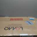 LOAAO 40"X24" LED Bathroom Mirror with Lights, Anti-Fog, Dimmable, RGB Backlit + Front Lighted, Bathroom Vanity Mirror for Wall, Memory Function, Tempered Glass (Safe to Use)