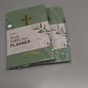 2 x 2026 Christian Planner for Women & Man 5.7"x8.3" 12-Month Hardcover Bible Journal and Prayer Organizer, Faith-Based Weekly & Monthly Planner with Scripture Verses, Christian Gifts (Sage Green)