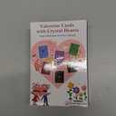 24 Pack Valentine’s Day Gifts for Kids, Valentine’s Day Cards with Heart-Shaped Crystal Gemstones for School Classroom Exchange, Valentine Party Favors & Goody Bag Fillers for Girls and Boys Ages 4–12