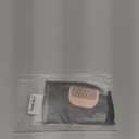 Clip in Bangs, Synthetic French Bangs Hair Clip, Dark Brown Fake Bangs Fringe with Temples Hairpieces for Women Natural Curved Hair Extensions for Daily Wear