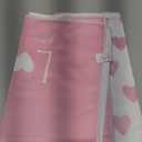 Artoid Mode Pink Heart Love Valentine's Kitchen Towels Dish Towels, 18x26 Inch Farmhouse Anniversary Wedding Decoration Hand Towels Set of 4