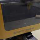 West Bend Timeless 12-Cup Programmable Coffee Maker with Brew Strength Selector for Hot and Iced Coffee, Includes 1-4 Cup Brew Option and Permanent Filter (Blue/Gold)