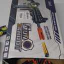 COOLFOX Electric Automatic Toy Gun for Nerf Guns Sniper Soft Bullets [Shoot Faster] Camouflage Burst Bullets for Boys,Toy Foam Blasters & Guns with 100 Nerf Sniper Darts, Gifts for Kids (Green)