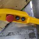 Electric Chain Hoist 15 FT Lifting Height, 110V Electric Hoist, Single Phase Overhead Crane with G100 Chain, 10 ft Wired Remote Control for Garage, Shop, Hotel, Home