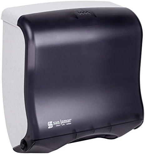 San Jamar T1755TBK Ultrafold Fusion Folded Towel Dispenser, Fits 400 Multifold/240 C-Fold Towels, Classic, Black Pearl: Paper Towel Holders: Amazon.com: Industrial & Scientific