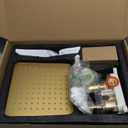 SR SUN RISE Shower System - Shower Faucet Set with 8 Inch Rain Shower Head and Handheld Shower - High Pressure Rain Shower System - All Metal Shower Faucet Trim Repair Kits - Brushed Gold