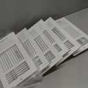 VIHOSE 6 Pcs Vent Covers 12 x 6 Inch HVAC Sidewall Air Ceiling Register 3 Way Vents for Wall Solid Steel Manual Adjuster for Bathroom Toilet Home Office(White)