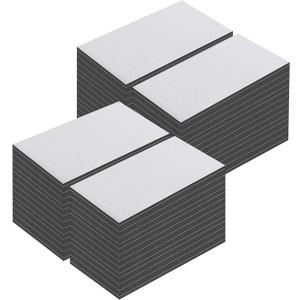 LLPT Self Adhesive Business Card Magnets 200 Packs Easy Peel Stick Promotion Small Magnetic Sheet for Business Marketing Card Teaching Schedule Photo Wall(BCM200)