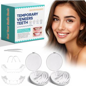 Veneers Teeth for Women and Men, Tooth Replacement Kit, Nature and Comfortable
