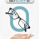 JOLISU Reading Glasses for Women: 5 Pack Blue Light Blocking Readers for Small Face, Lightweight Spring Hinge Anti-Glare