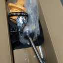 Cordless Tiller Cultivator Compatible with Dewalt 20V MAX Battery, Electric Garden Tiller w/360 RPM, 9In Tilling Width & 7In Depth, Rototiller for Lawn/Soil Cultivation (Battery Not Included)