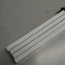 VANoopee 16FT H Track Lghting Rails H Type Track Light Rails White H Track Rail Kit, End Caps & Live End Feed Connector Included, Compatible with Single Circuit 120V H Style Track System & Track Heads