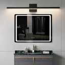 Epinl Black LED Vanity Light for Bathroom, 5CCT 32 inch Dimmable Bathroom Light Fixture Over Mirror, Modern Vanity Lighting Bar, Bath Wall Light for Bathroom Bedroom, ETL Certificated